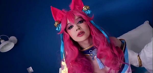  Ahri SPIRIT BLOSSOM enjoyshotdick inside by purple bitch